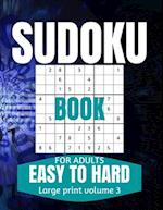 Sudoku Book For Adults Easy To Hard