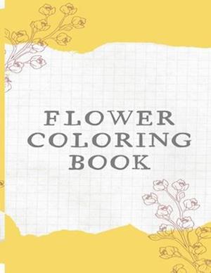 Flower Coloring Book