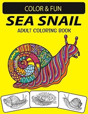 Sea Snail Adult Coloring Book