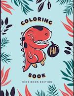 Hi, Coloring Book Kids Edition