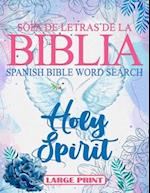 Spanish Bible Word Search Large Print (Sopa de letras de la Bilia) Holy Spirit