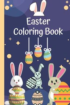 Easter Coloring book: For Ages 1- 4 : Beautiful, fun and different coloring for young children at home. 31 Unique . 6 × 9 in.