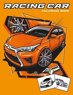 Racing Car Coloring Book: Colouring Books for Kids Ages 4-8 Boys