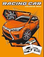 Racing Car Coloring Book: Colouring Books for Kids Ages 4-8 Boys 