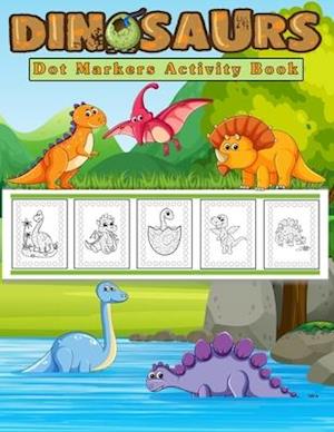 Dot Markers Activity Book, Dinosaurs