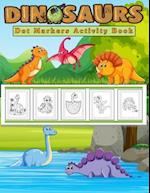 Dot Markers Activity Book, Dinosaurs