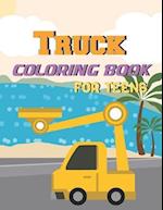 Truck Coloring Book For Teens