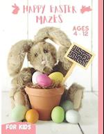 Happy Easter Mazes for Kids Ages 4-12