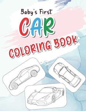 Baby's First Car Coloring Book