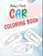 Baby's First Car Coloring Book