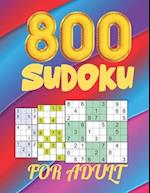 800 Sudoku for Adult