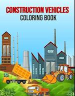 construction vehicles coloring book