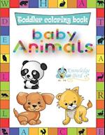 Baby Animals Coloring Book: Coloring Beautiful Animals Babies. ColoringBook For Boys And Girls Aged 3-12. Best Way To Learn Animals Babies And have fu