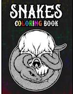 Snakes Coloring Book