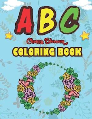 ABC Cherry Blossom Coloring Book