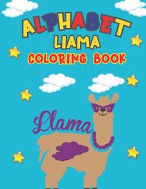 Alphabet Liama Coloring Book