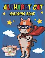 Alphabet Cat Coloring Book