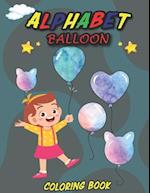 Alphabet Balloon Coloring Book