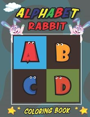 Alphabet Rabbit Coloring Book