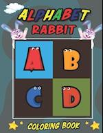 Alphabet Rabbit Coloring Book