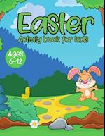 Easter activity book for kids ages 6-12