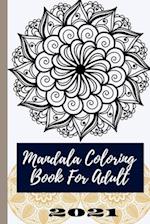 Mandala Coloring Book For Adults 30 Unique:: Mandalas A special book for kids, a great book with all kinds of artistic motifs. 8.5 × 11 in 30 pages. 