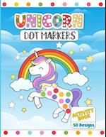 Unicorn Dot Marker Activity Book:: Dab and Dot Markers Coloring Book For Toddlers and Kids Aged 2-4. Perfect for Preschool and Kindergarten-Aged Child