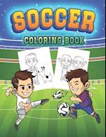 Soccer Coloring Book