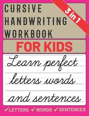 Cursive Handwriting Workbook for Kids