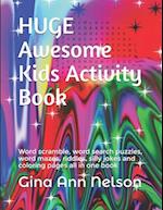 HUGE Awesome Kids Activity Book