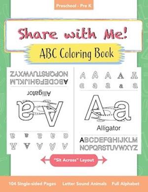 Share with Me! ABC Coloring Book