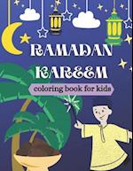 Ramadan kareem coloring book for kids