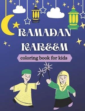 Ramadan kareem coloring book for kids