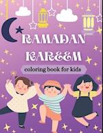 Ramadan kareem coloring book for kids