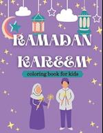 Ramadan kareem coloring book for kids