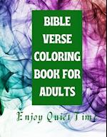 Bible Verse Coloring Book for Adults