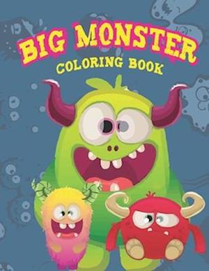 Big Monster Coloring Book