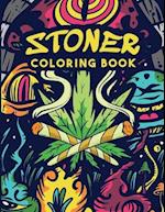 Stoner Coloring Book: Trippy Adult Coloring Book | Stoner's Psychedelic Coloring Book | Stress Relief | Art Therapy & Relaxation 