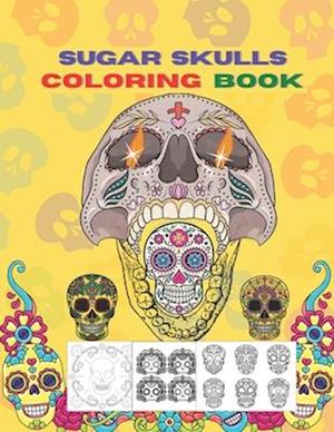 Sugar Skull Coloring Book