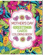 mother's day greetings cards coloring book