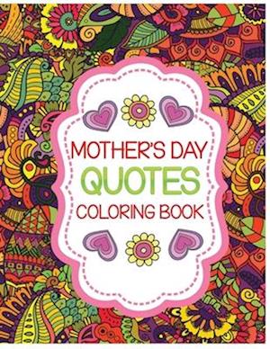 mother's day quotes coloring book