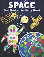 Space Dot Marker Activity Book