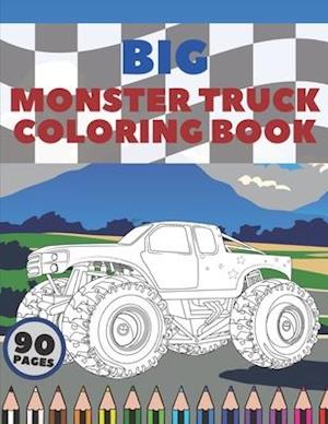 Big Monster Truck Coloring Book