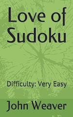 Love of Sudoku: Difficulty: Very Easy 