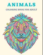 Animals Coloring Book for Adult