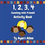 1 2 3 4, Counting with Friends! Activity Book