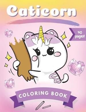 Caticorn Coloring Book: Activity and Fun For Kids