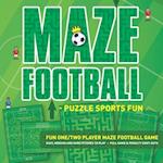 MAZE FOOTBALL - Puzzle sports fun: A great new concept in maze puzzle sports. 