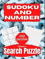 Sudoku And Number Search Puzzle