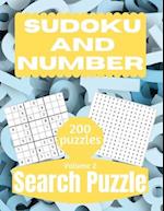 Sudoku And Number Search Puzzle